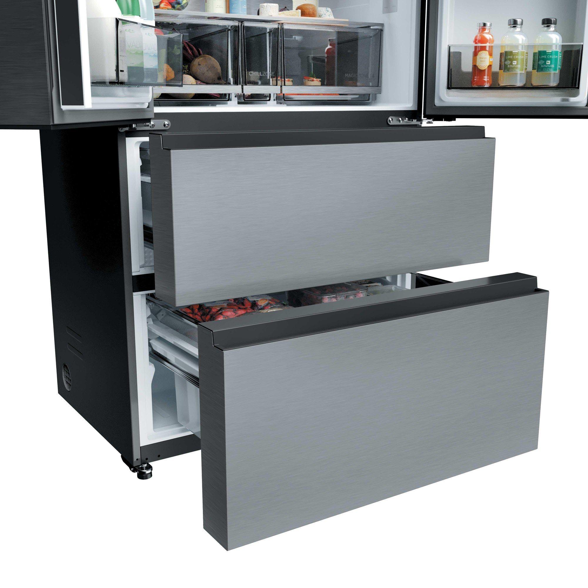 Frigorífico Americano Independente HAIER HFR59F18CWMM (700 L - hOn - 182,5x90,5x73,8 cm - Inox/Platina), miniatura 9