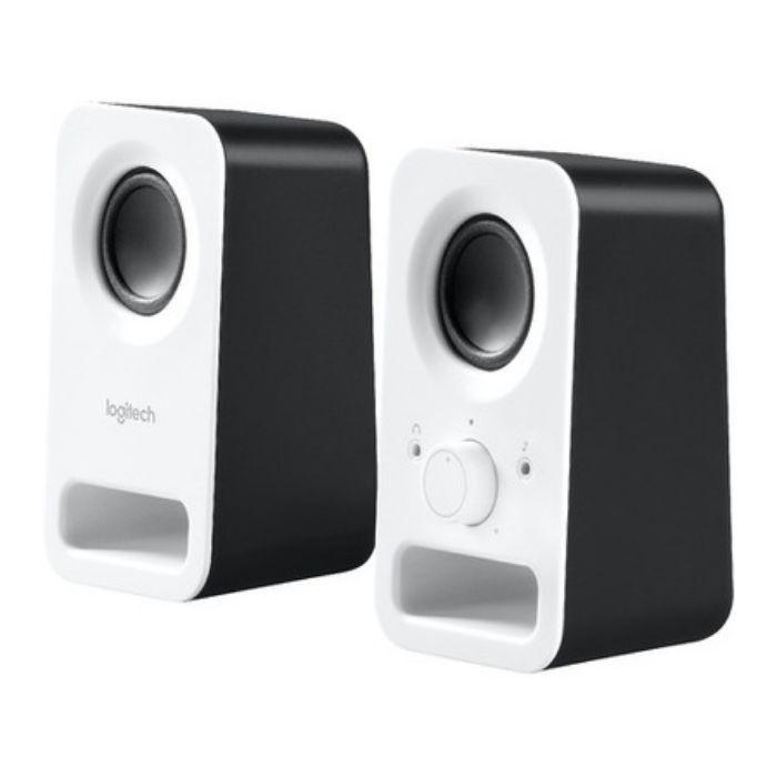 Colunas LOGITECH Z150 (Com fios - 3 W - 2.0 canais - Branco) — miniatura 5
