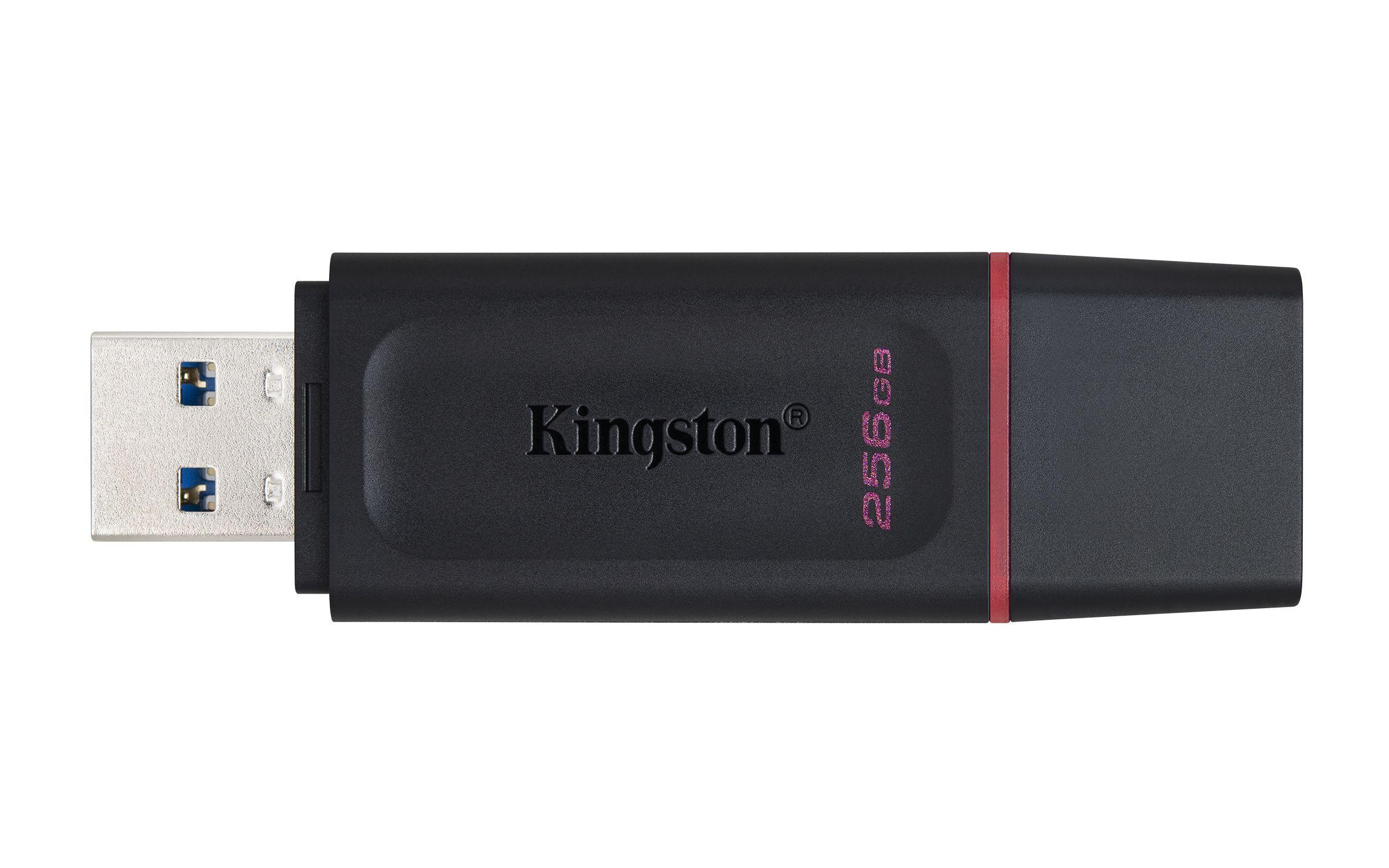 Pen USB KINGSTON DataTraveler Exodia DTX/256GB (256 GB - Tampa - USB 3.2 - Preto e Rosa) — miniatura 2