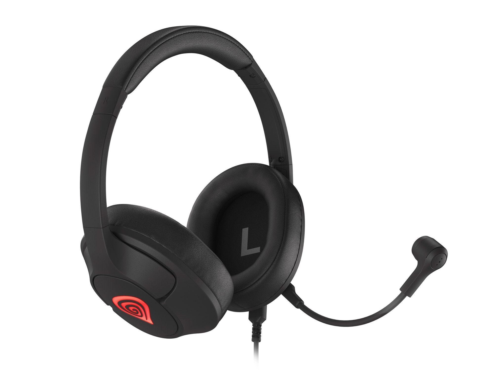 Headset Gaming GENESIS Radon 800 (Binaural - Com fios - Circum-aural - Preto) — miniatura 2