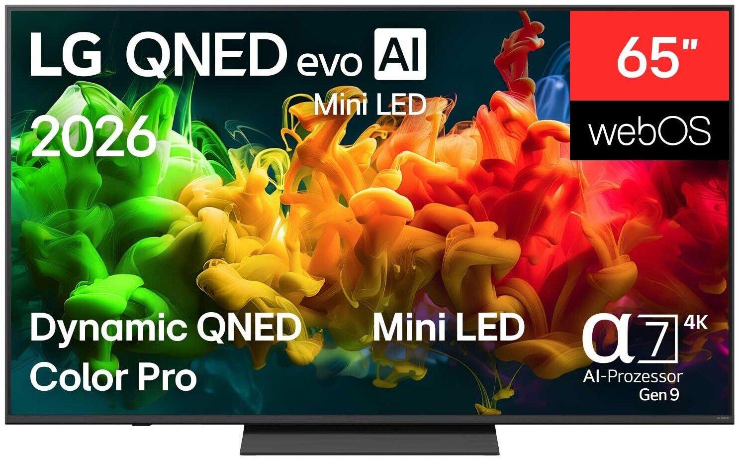 Televisão LG TV 65QNED8EB3B (65" - QNED - 4K Ultra HD - Preto) — miniatura 4
