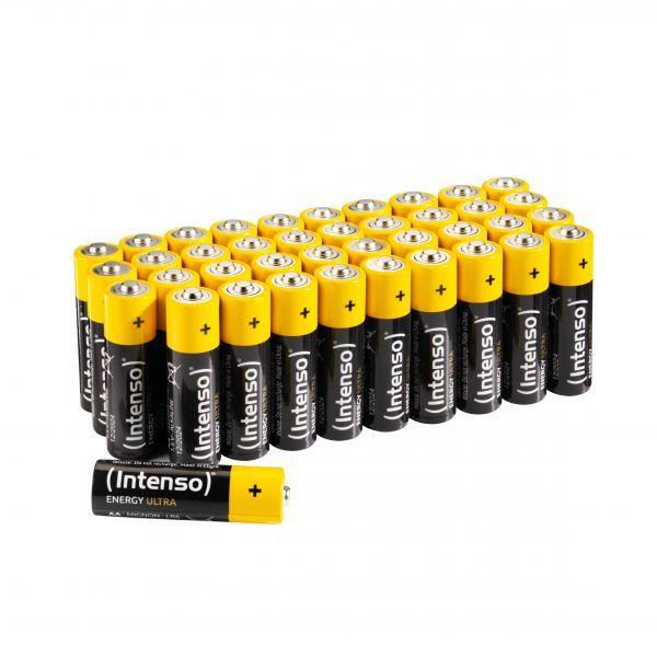 Pilhas Alcalinas INTENSO Energy Ultra AA LR06 (Preto e Amarelo), miniatura 2