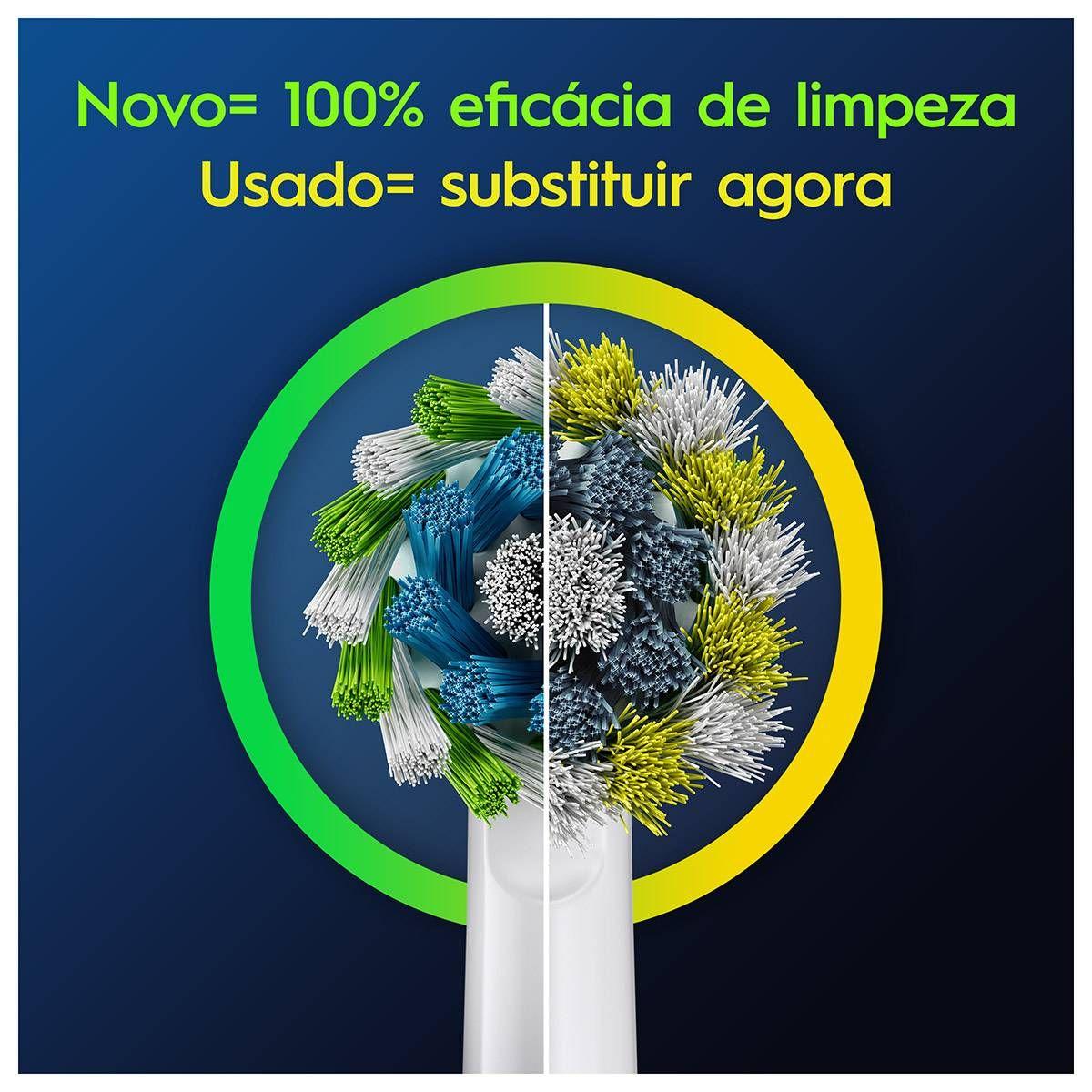 Cabeças de Substituição ORAL-B CrossAction EB509FSS (Branco) — miniatura 4