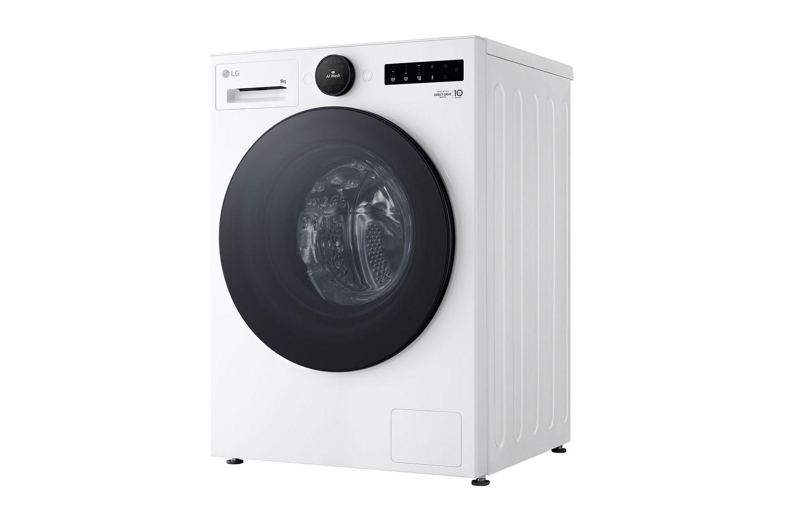Máquina de Lavar Roupa Independente LG F4WX808YC (1400 RPM - B - A - Branco) — miniatura 8