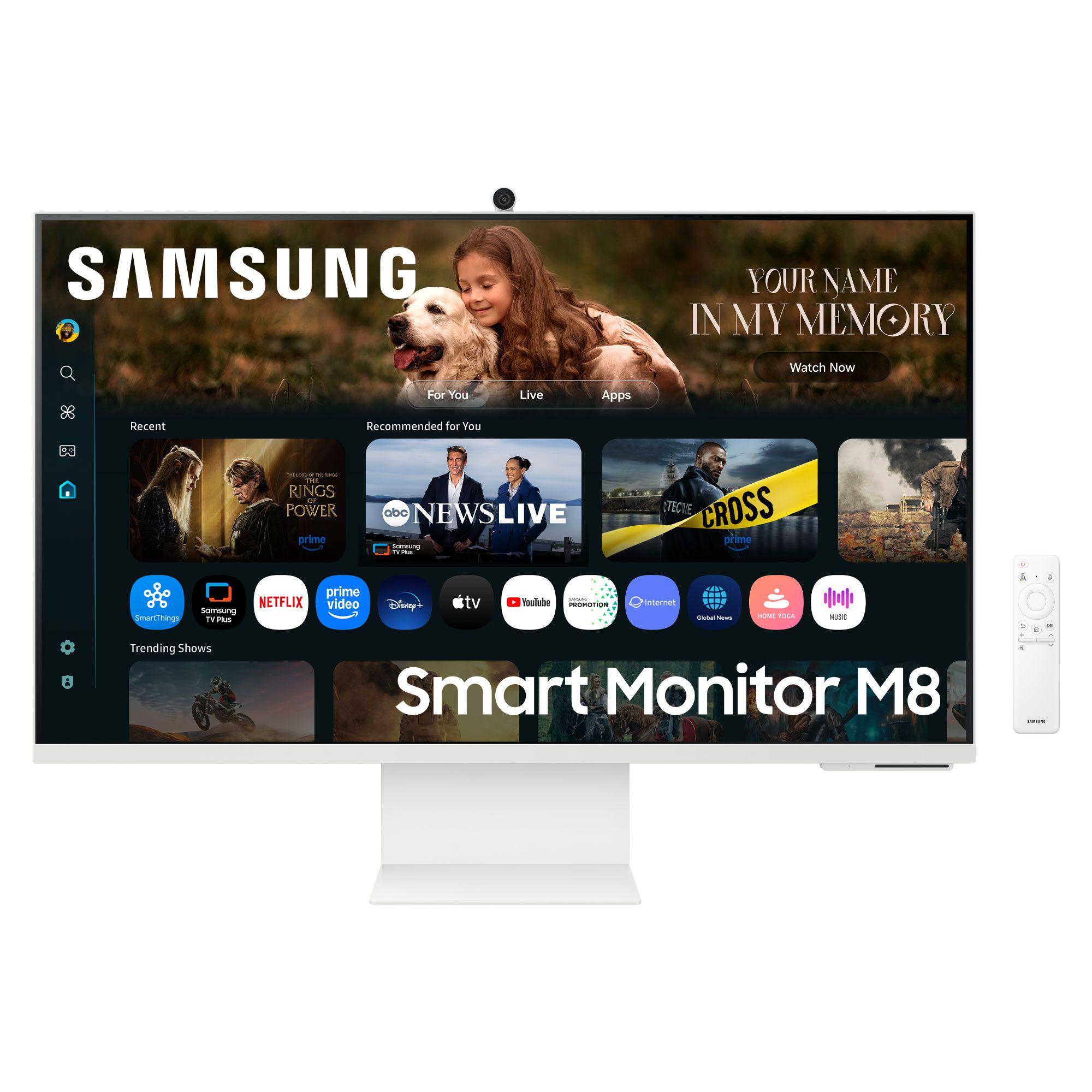 Monitor SAMSUNG M8 M80F LS32FM801UUXEN (32" - VA - 60 Hz - Branco)