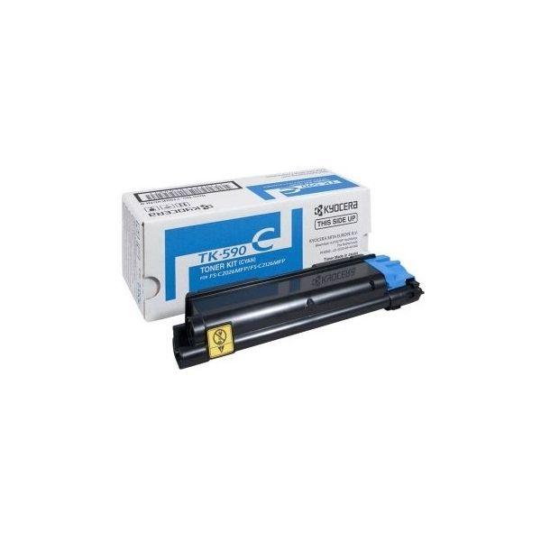 Toner KYOCERA TK-590C (5000 páginas - Ciano), miniatura 2