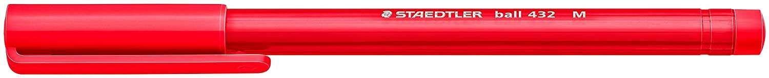 Esferográfica STAEDTLER Ball 432 (Vermelho)