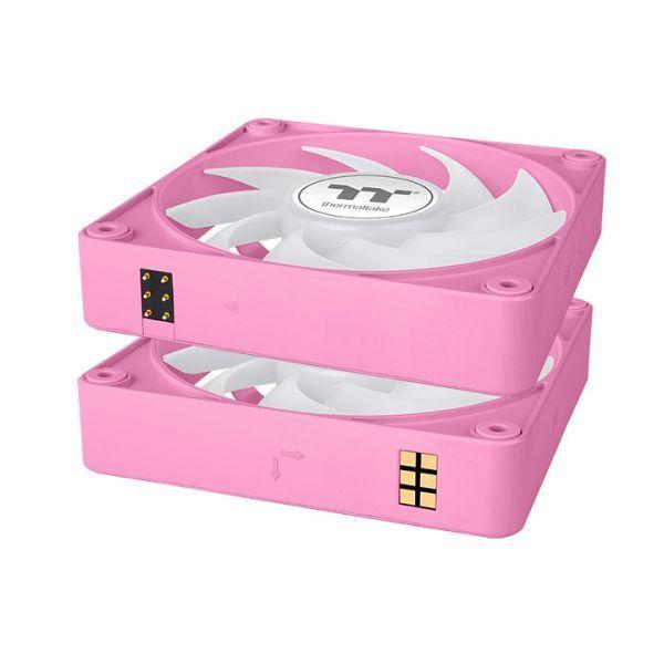Conjunto de Ventoinhas THERMALTAKE CT120 EX ARGB Sync (Rosa) — miniatura 2