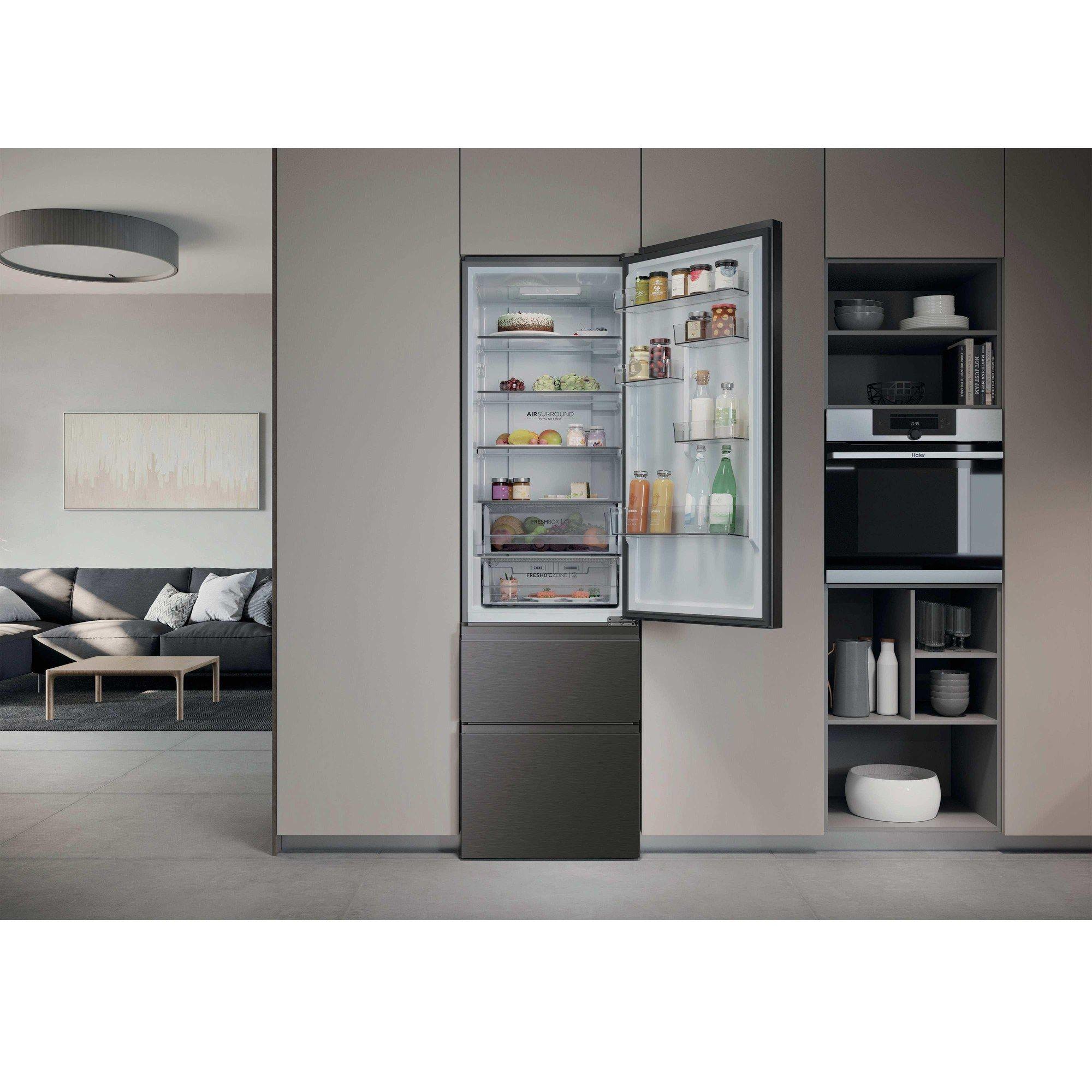 Frigorífico Combinado Independente HAIER HTR3620CNMP (414 L - hOn - 205x59,5x66,7 cm - Inox) — miniatura 13