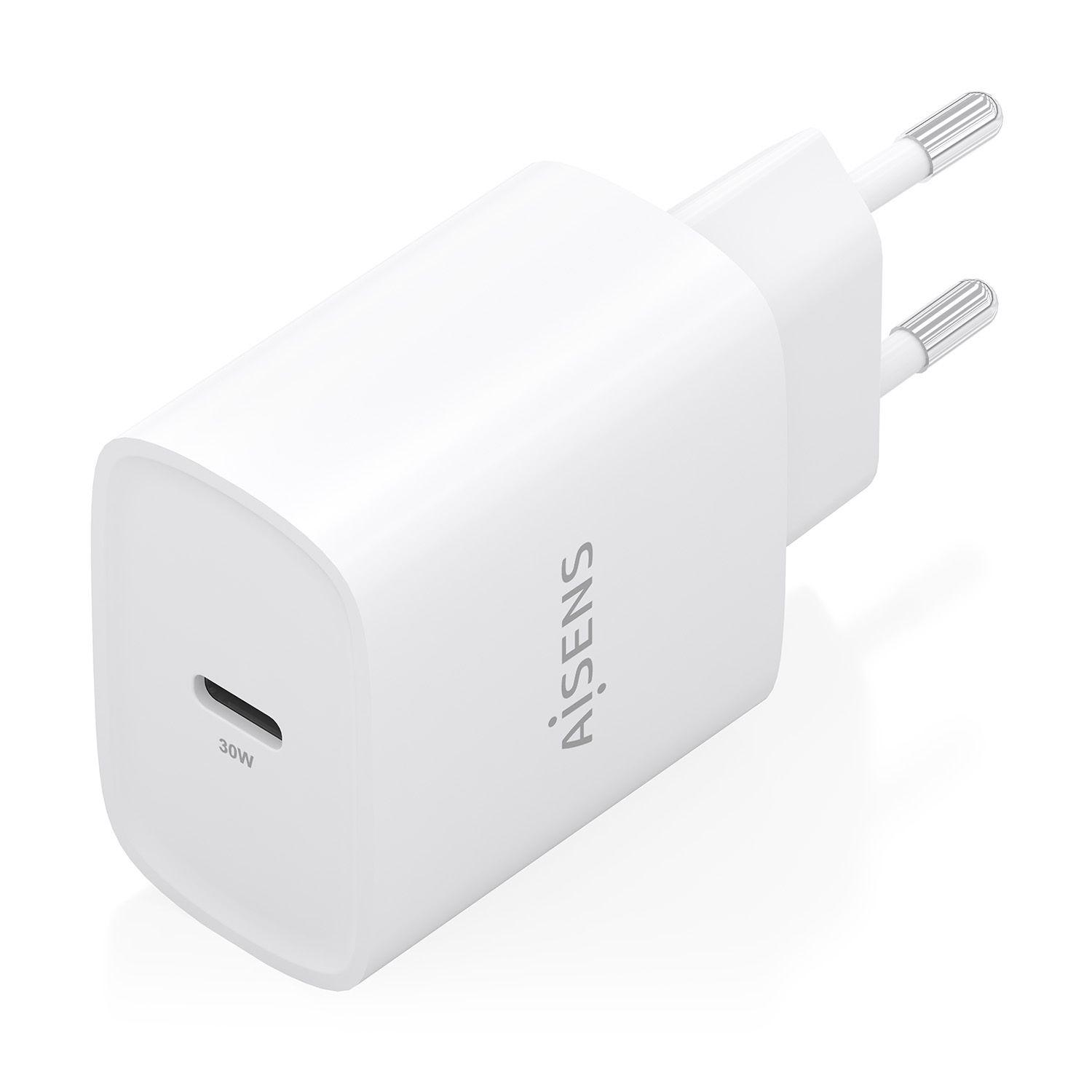 Carregador de Parede AISENS A110-0950 (30 W - Branco), miniatura 2