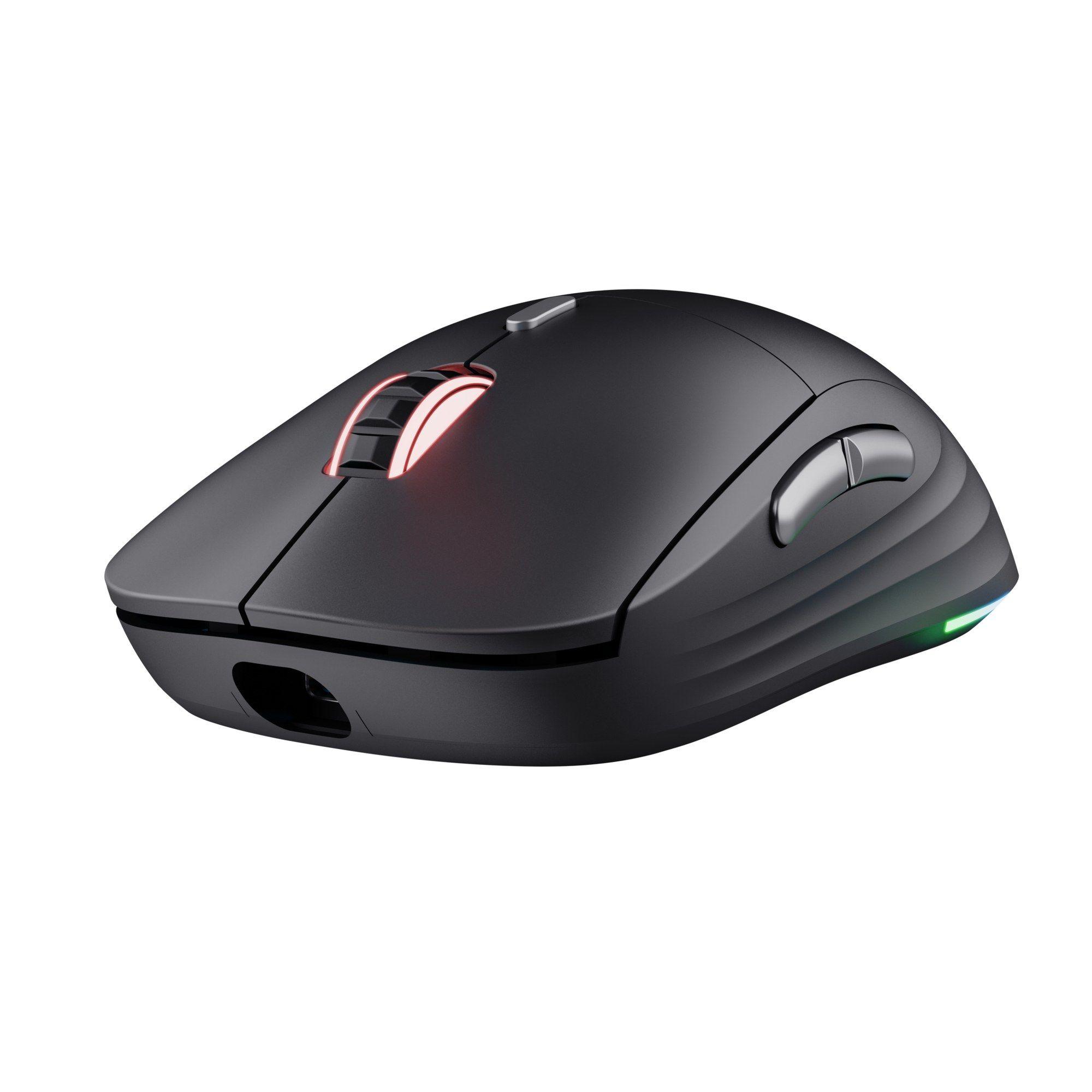 Rato TRUST GXT 926 Redex II (Mão direita - 10000 DPI - Laser - Preto)