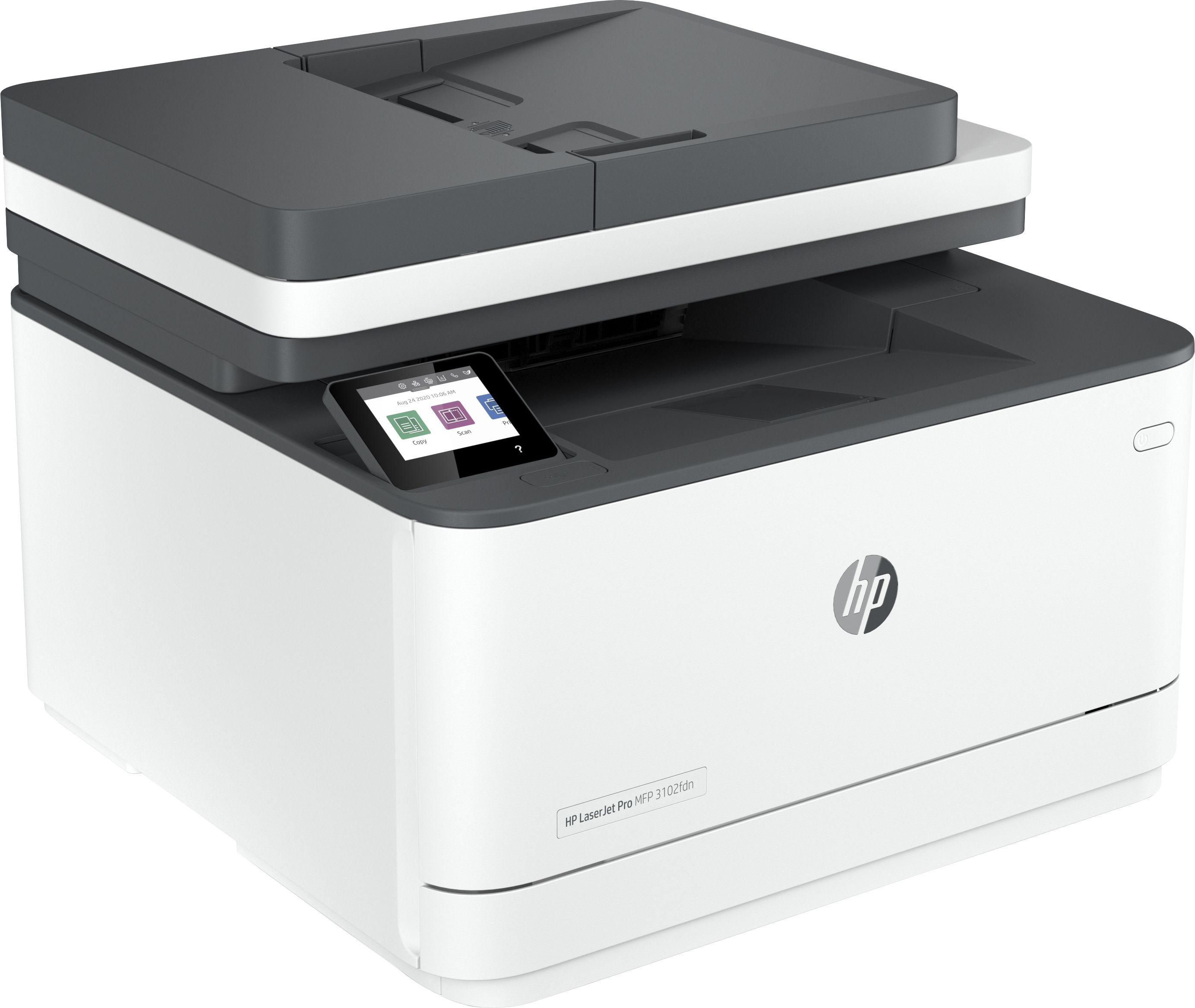 Impressora Multifuncional Laser HP LaserJet Pro 3102fdn (A4 - Impressão a preto e branco - 250 folhas - Branco), miniatura 3