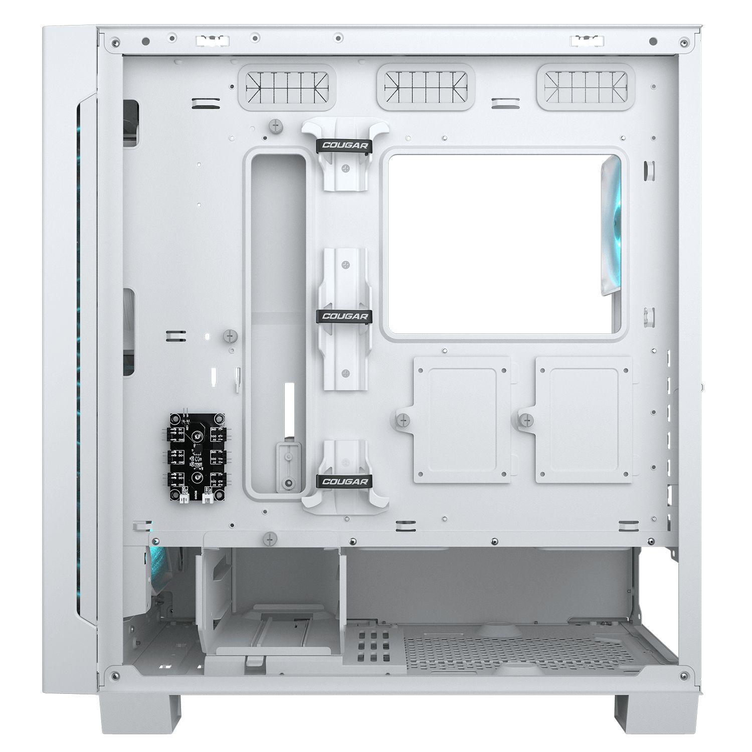 Caixa PC COUGAR Airface ECO RGB CGR-5YA2W-RGB (Midi Tower - 190 mm - 390 mm - Branco), miniatura 13
