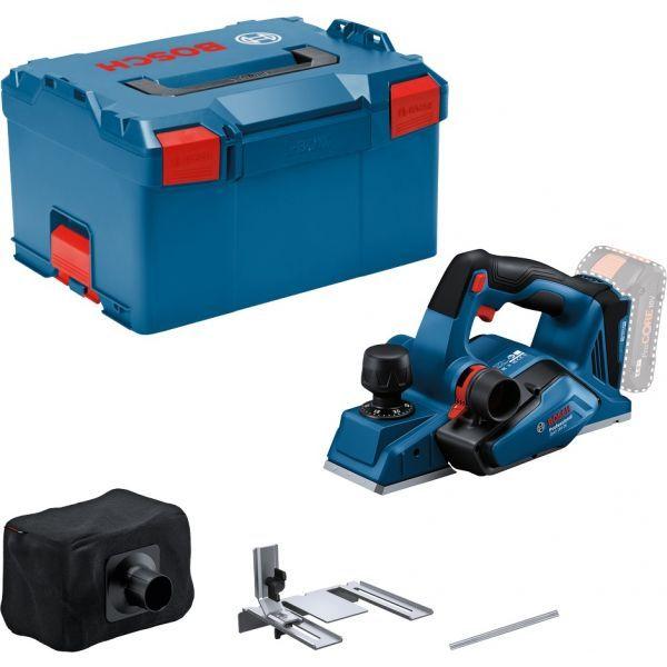 Plaina Sem Fios BOSCH GHO 18V-26 (Azul)