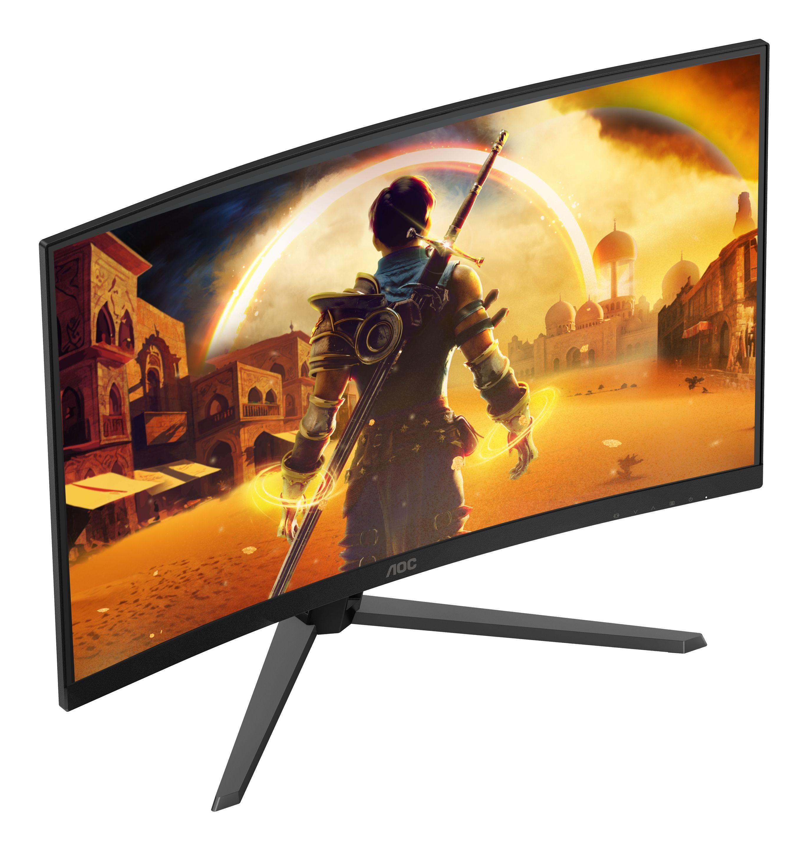 Monitor AOC C32G42ZE (31,5" - VA - 260 Hz - Preto/Vermelho) — miniatura 5