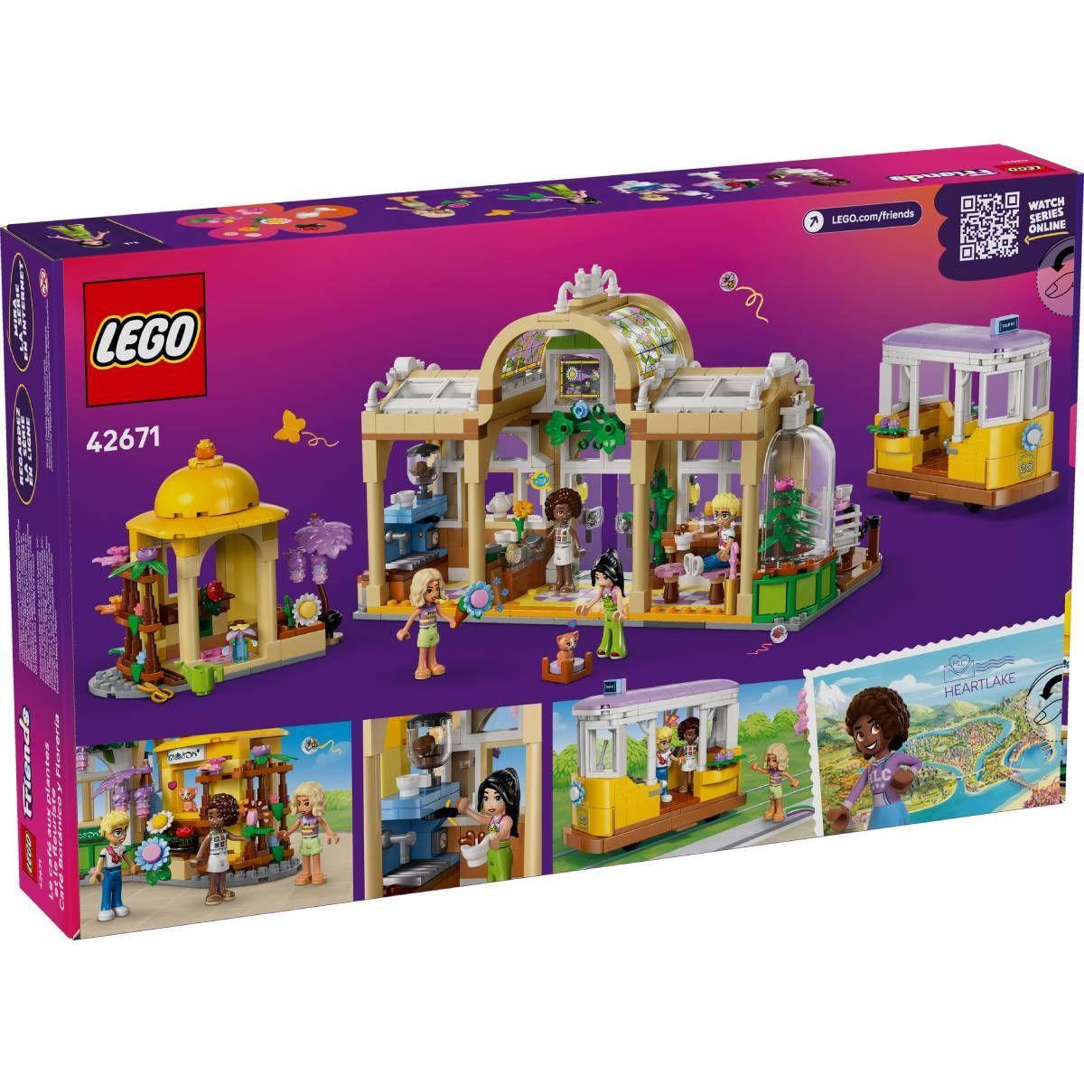LEGO 42671 Friends Café das Plantas e Loja de Flores (9+ anos - 1138 peças), miniatura 5