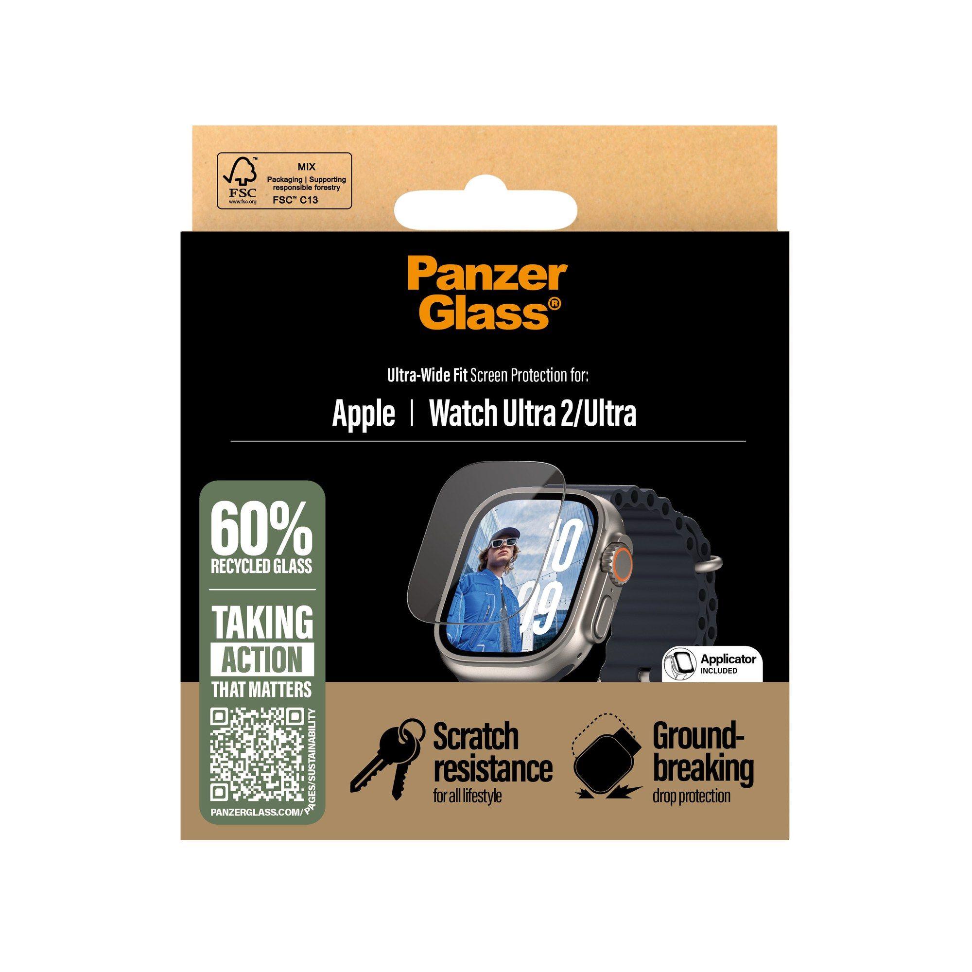 Protetor de Ecrã PANZERGLASS Apple Watch Ultra 2 UWF (Apple - Transparente) — miniatura 3