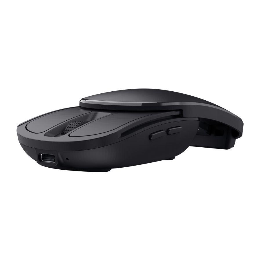 Rato TRUST Zylo (Ambidestro - 2400 DPI - RF Wireless - Preto)
