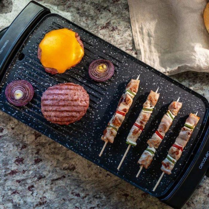 Grelhador Elétrico CECOTEC Tasty&Grill 2500 RockWater MixGrill (Preto) — miniatura 2