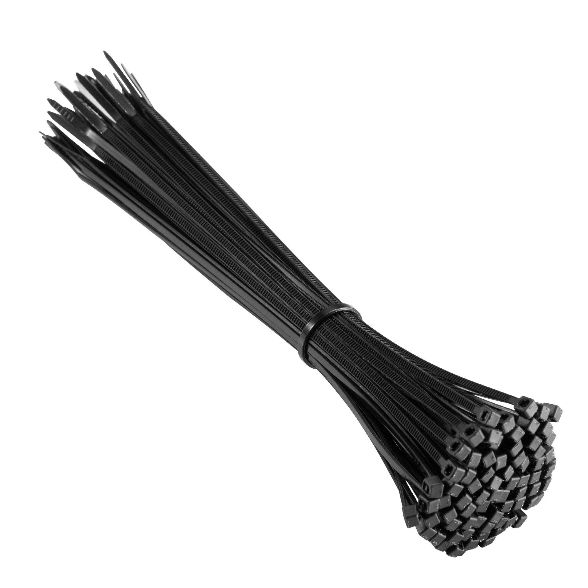 Abraçadeiras para Cabos de Nylon EWENT EW1564 (Nylon - Preto), imagem 1