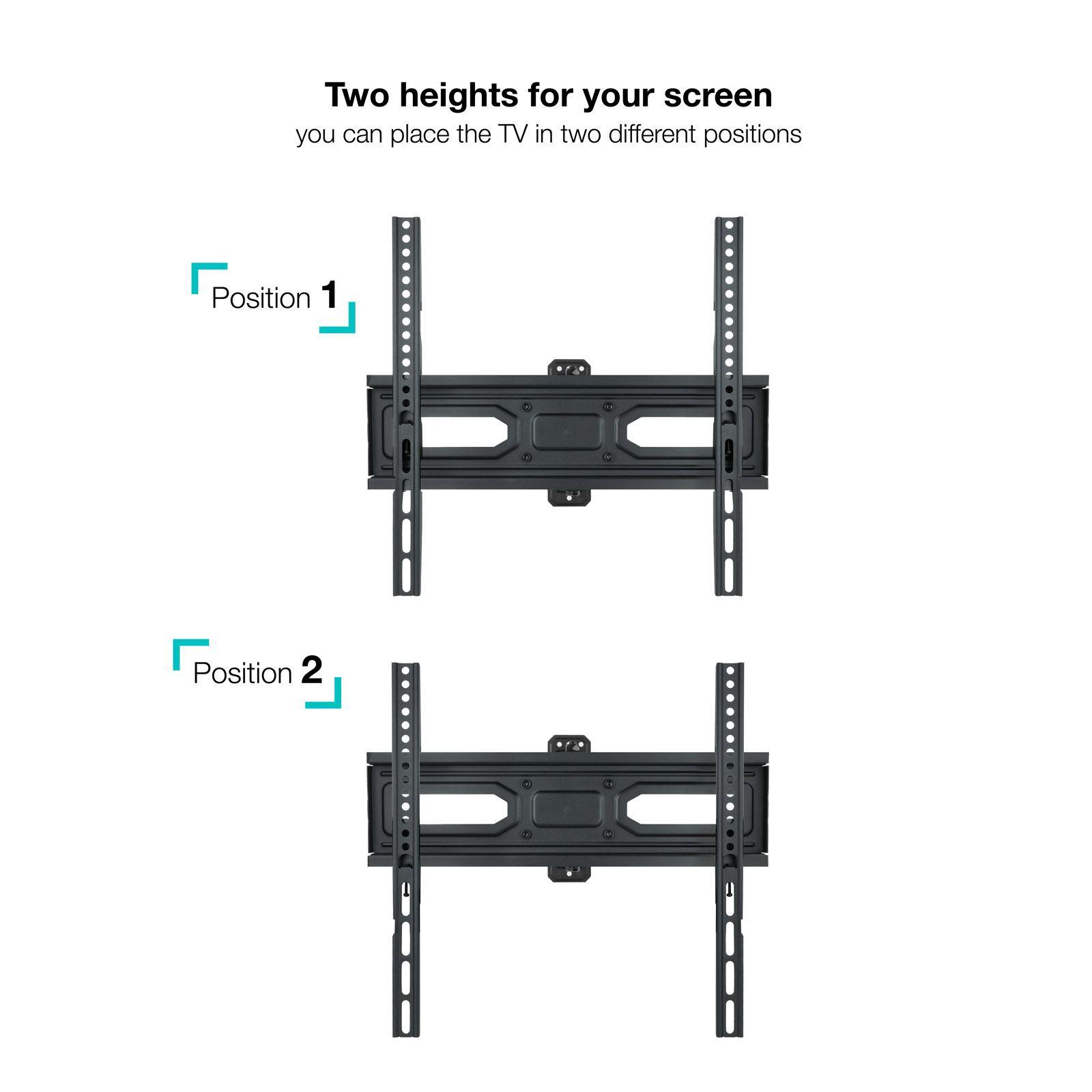 Suporte de Parede TV TOOQ LP7843TN-B (32-55" - 35 kg - Preto), miniatura 5