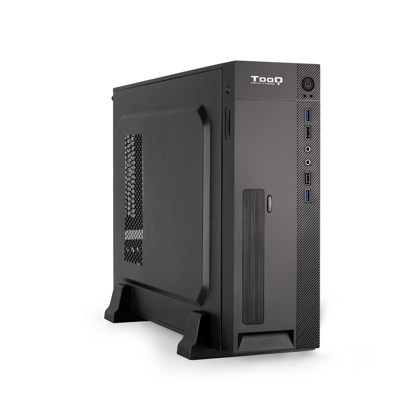 Caixa Slim Micro-ATX TOOQ TQC-3008U3C (Micro ATX, Mini-ITX - 500 W - Micro Tower Slim - Preto)