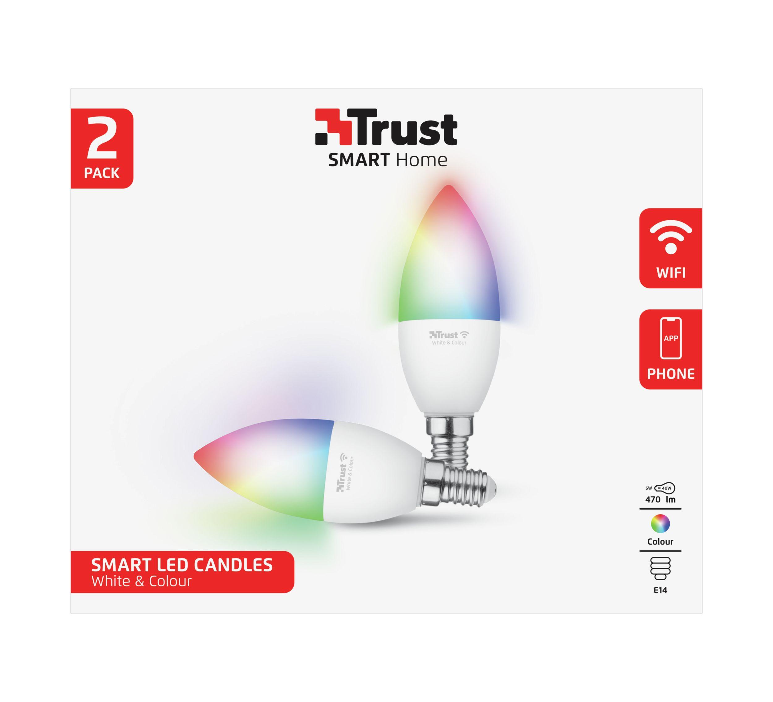 Lâmpada Inteligente TRUST 71293 (Branco) — miniatura 3