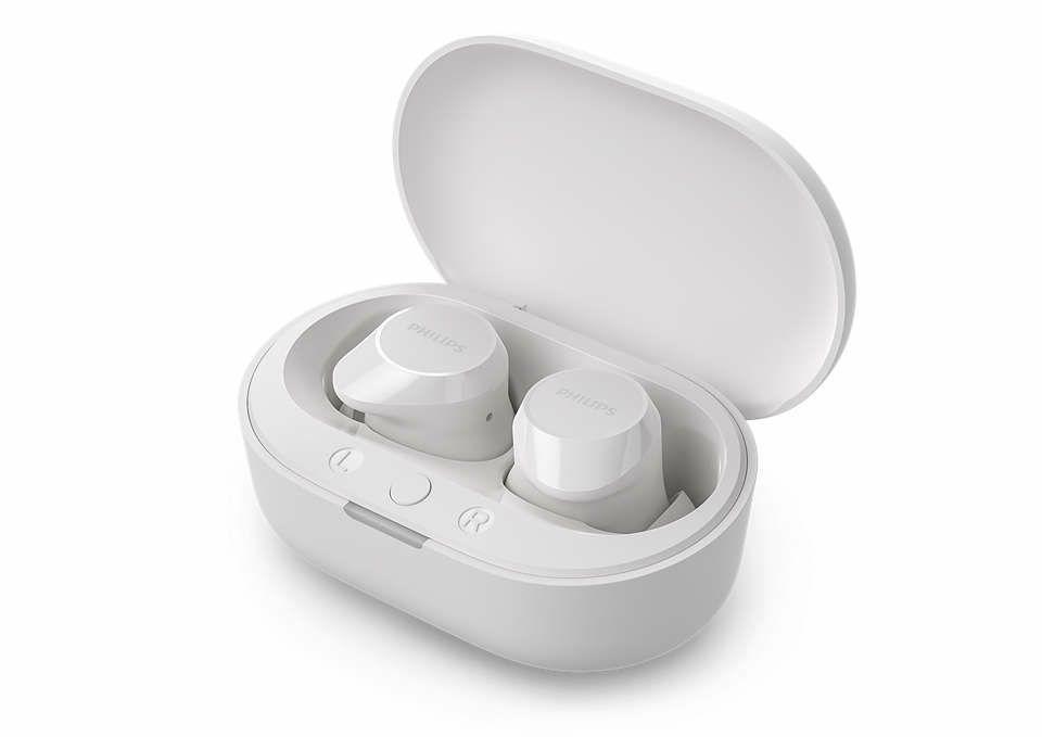 Auscultadores PHILIPS TAT1209WT/00 (Binaural - True Wireless Stereo - Intra-aural - Branco), miniatura 3