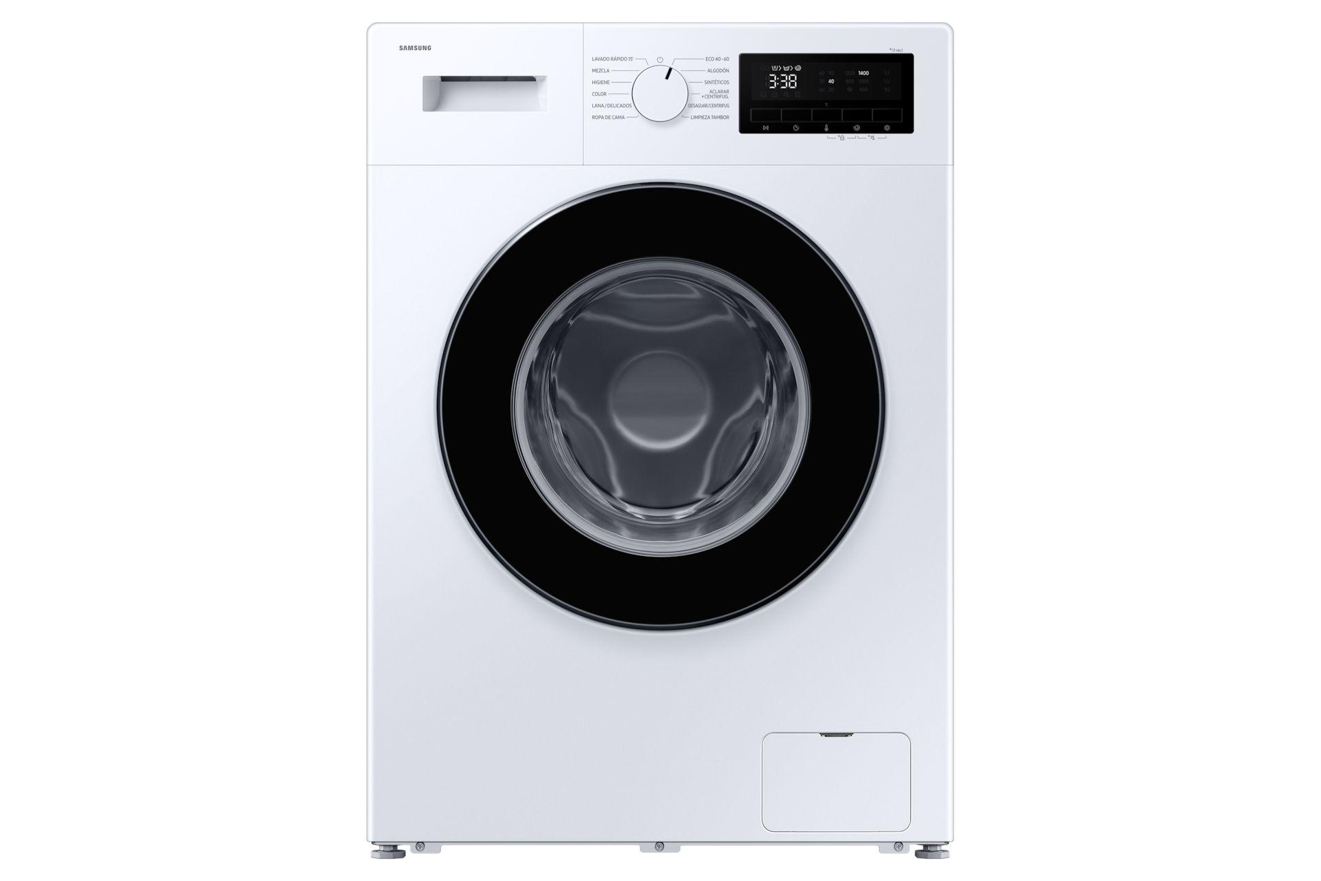 Máquina de Lavar Roupa Independente SAMSUNG WW80FG3M05AWEC (1400 RPM - B - 48 l - Branco)
