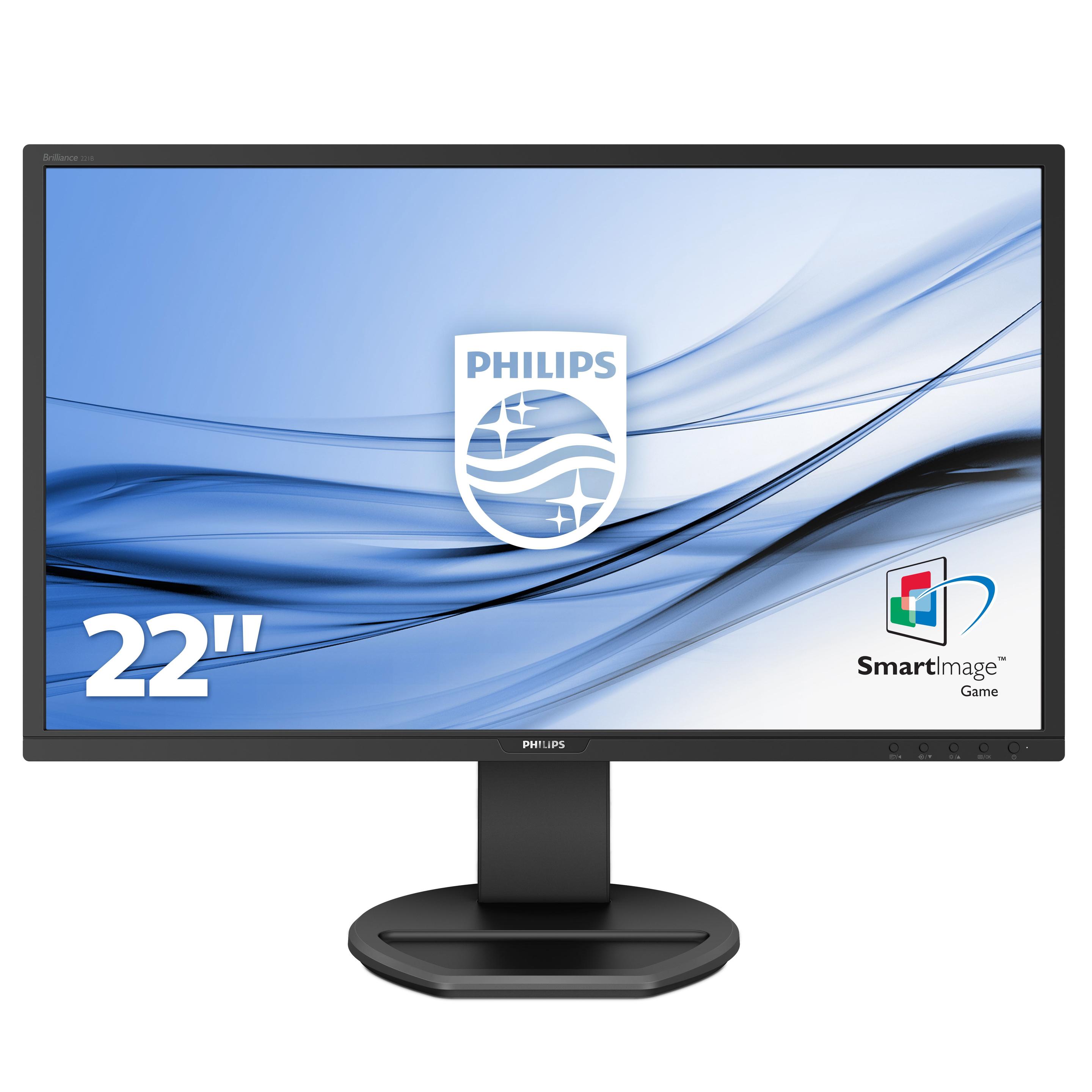 Monitor PHILIPS 221B8LJEB/00 (21,5" - TN - 60 Hz - Preto), miniatura 2