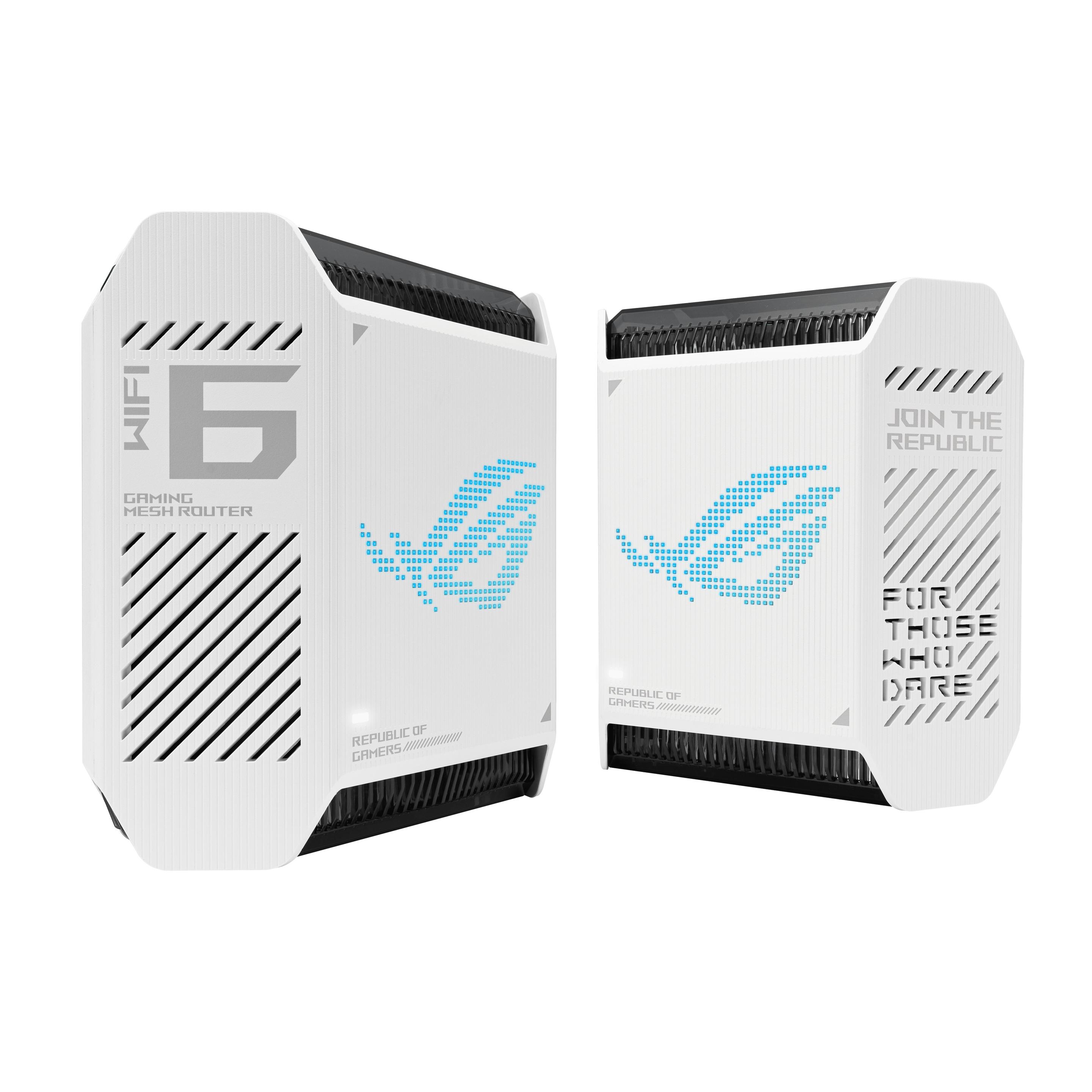 Sistema Mesh Wi-Fi ASUS ROG Rapture GT6 (Wi-Fi 6 - 2 unidades - Branco)