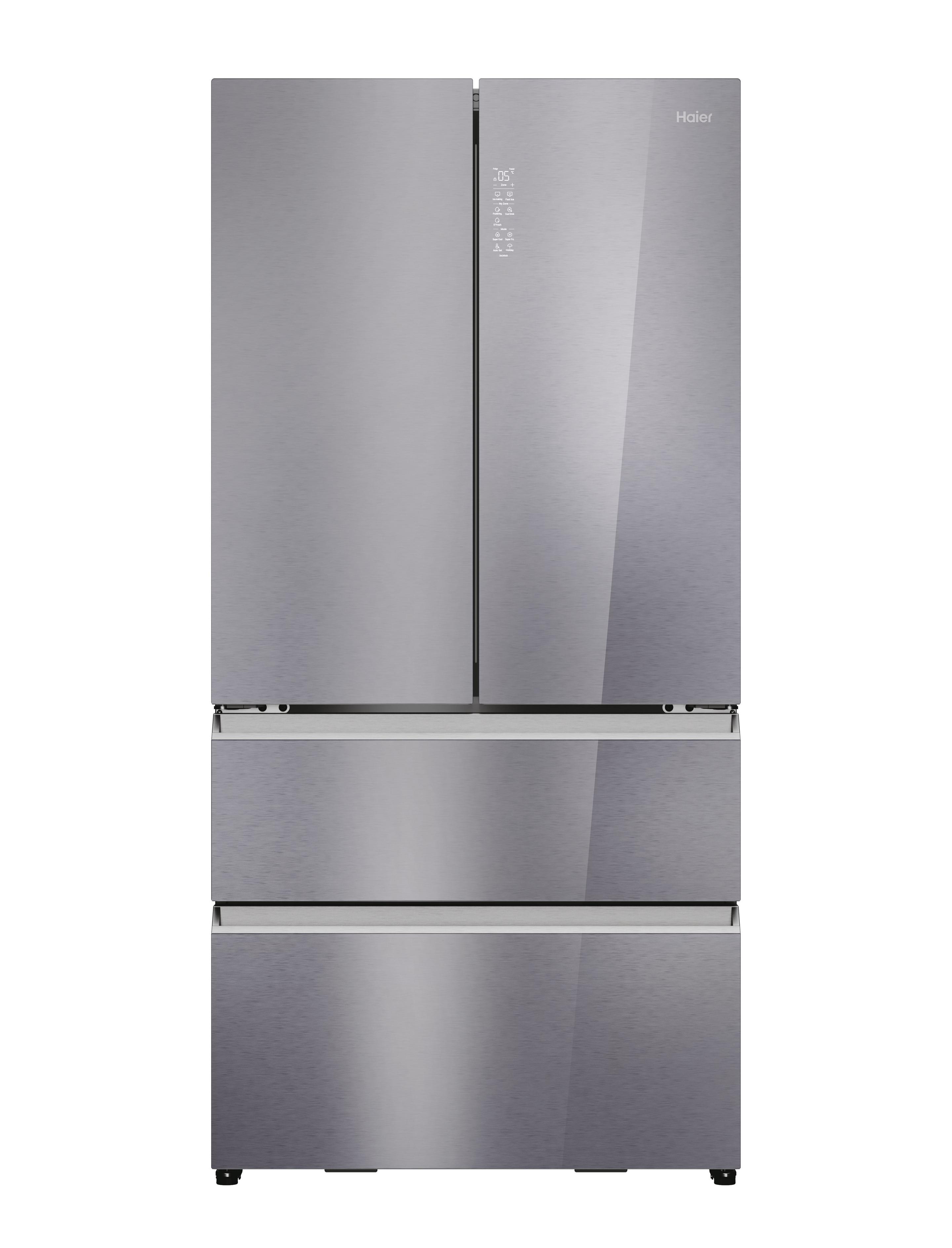 Frigorífico Americano Independente HAIER HFR79F19EFGK (703 L - hOn - 190x90,5x74,8 cm - Inox)