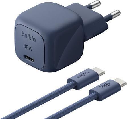 Carregador USB-C BELKIN BOOST Charge WCA008KQ2MBL-B6 (USB-C - USB-C para USB-C)