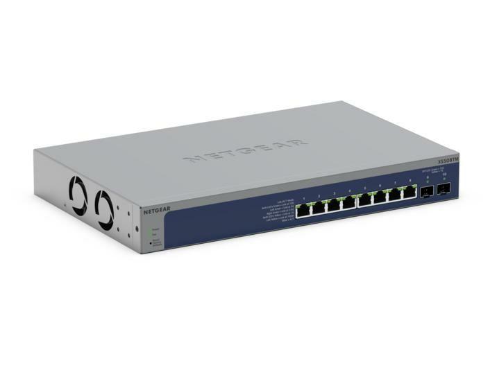 Switch Gerido NETGEAR XS508TM (L2/L3/L4 - Cinzento)