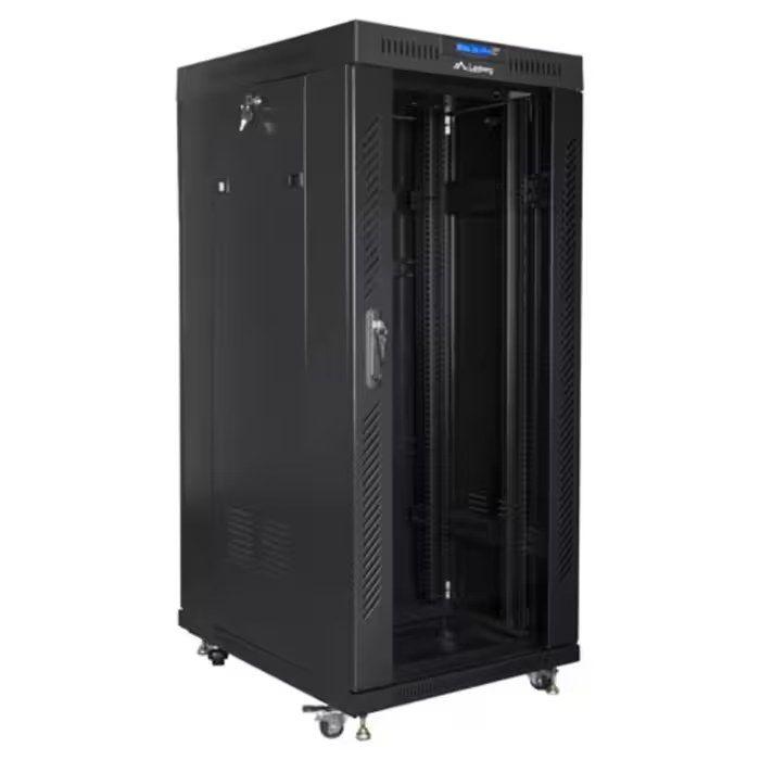 Bastidor de Servidor Independente LANBERG FF01-6827-12BL (19" - 27U - 600x800 mm - Preto), miniatura 2