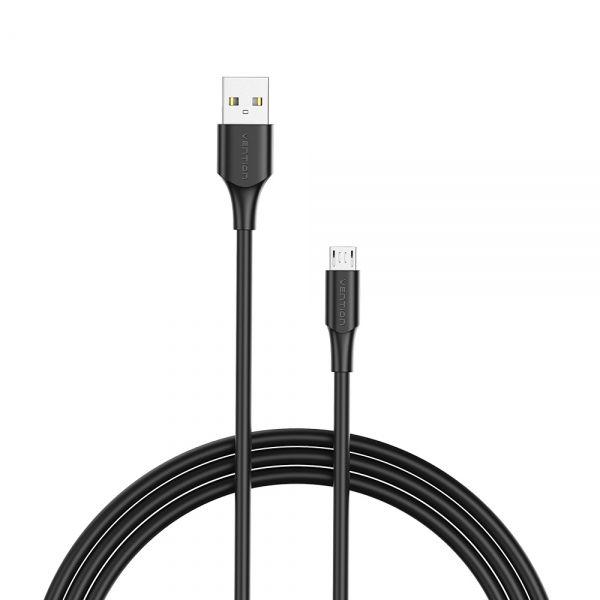 Cabo USB VENTION CTIBF (1 m - Micro-USB B - USB A - Preto) — miniatura 2