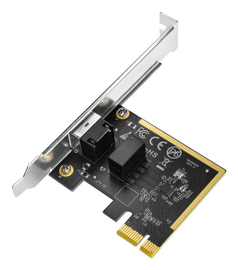 Placa de Rede PCIe CUDY PE10 (Gigabit Ethernet - PCI Express - 10/100/1Gbps)