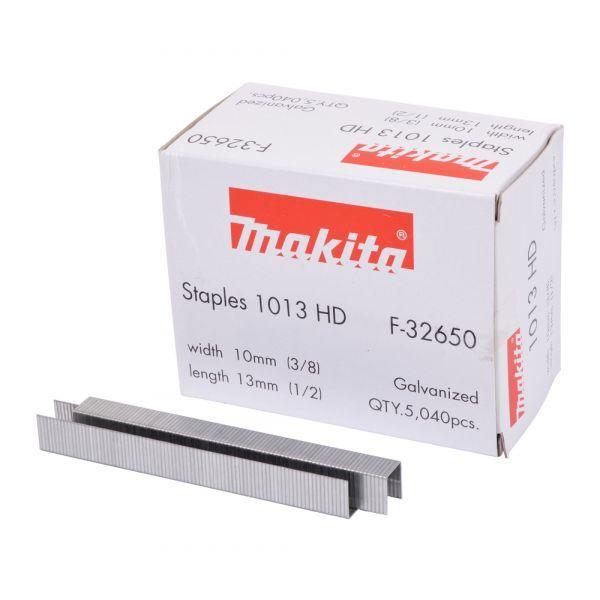 Agrafos Galvanizados MAKITA F-32650 (10 x 13 mm - 5040 unidades)