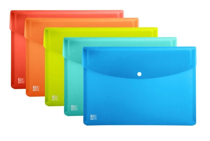 Envelope Porta-Documentos OXFORD Urban A5 (Polipropileno - Cores Sortidas)