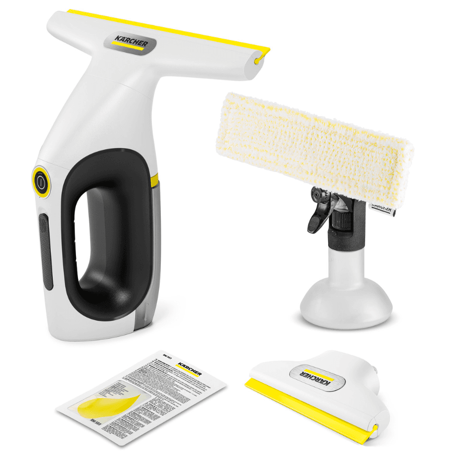 Limpa-vidros Elétrico KÄRCHER WV 2 Universal Precision (Preto e Amarelo)