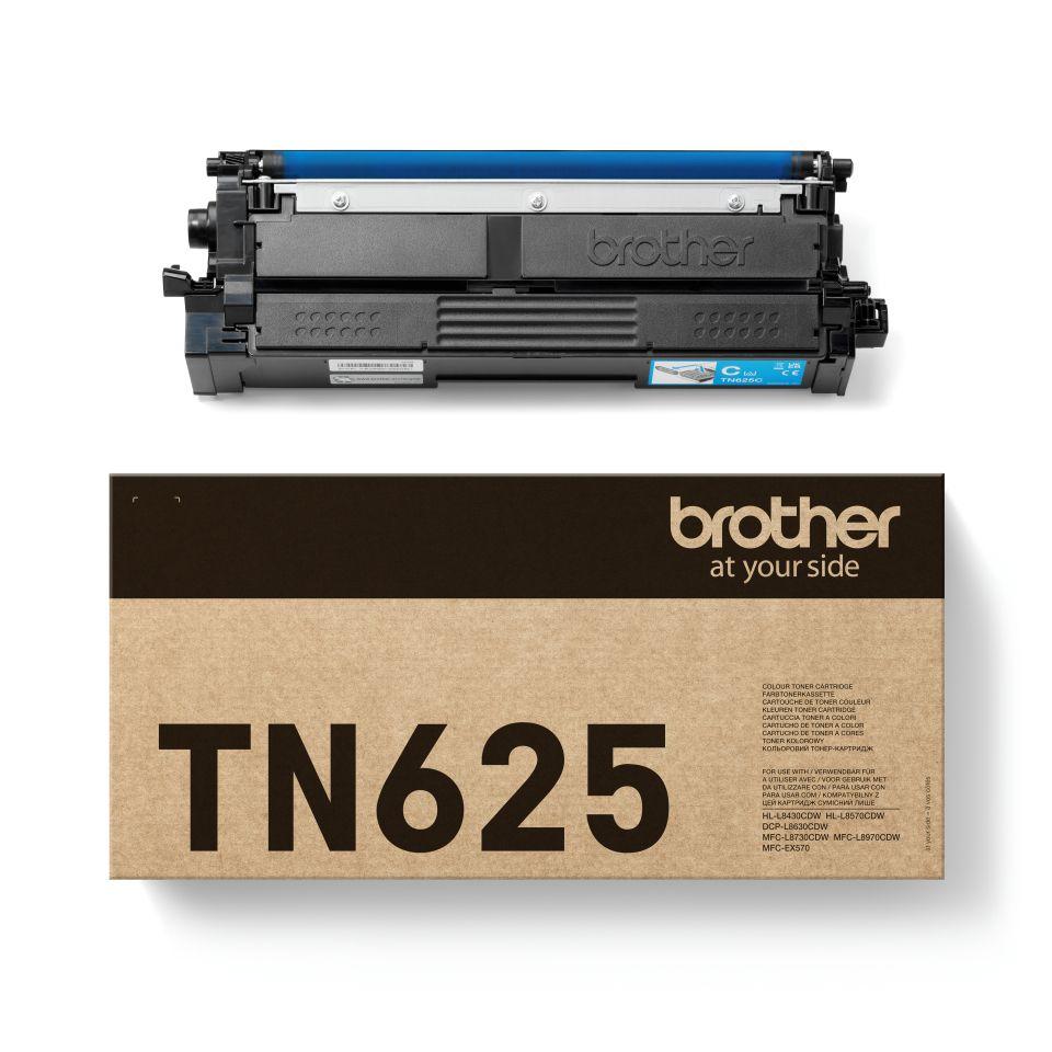 Toner BROTHER TN-625C (1800 páginas - Ciano)