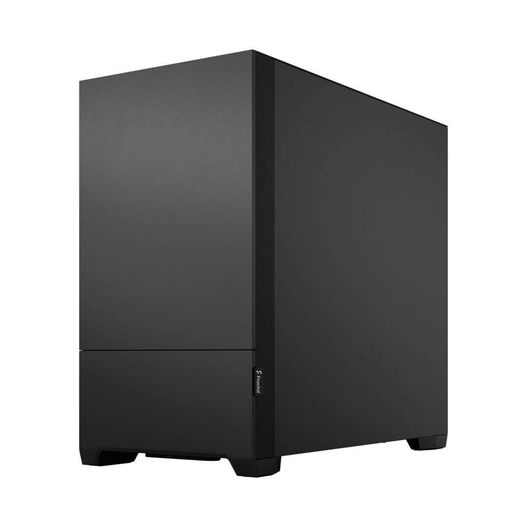 Caixa Micro-ATX FRACTAL DESIGN Pop Mini Silent Black Solid (Micro ATX, Mini-ITX - Mini Tower - Aço, ferro - Preto) — miniatura 3