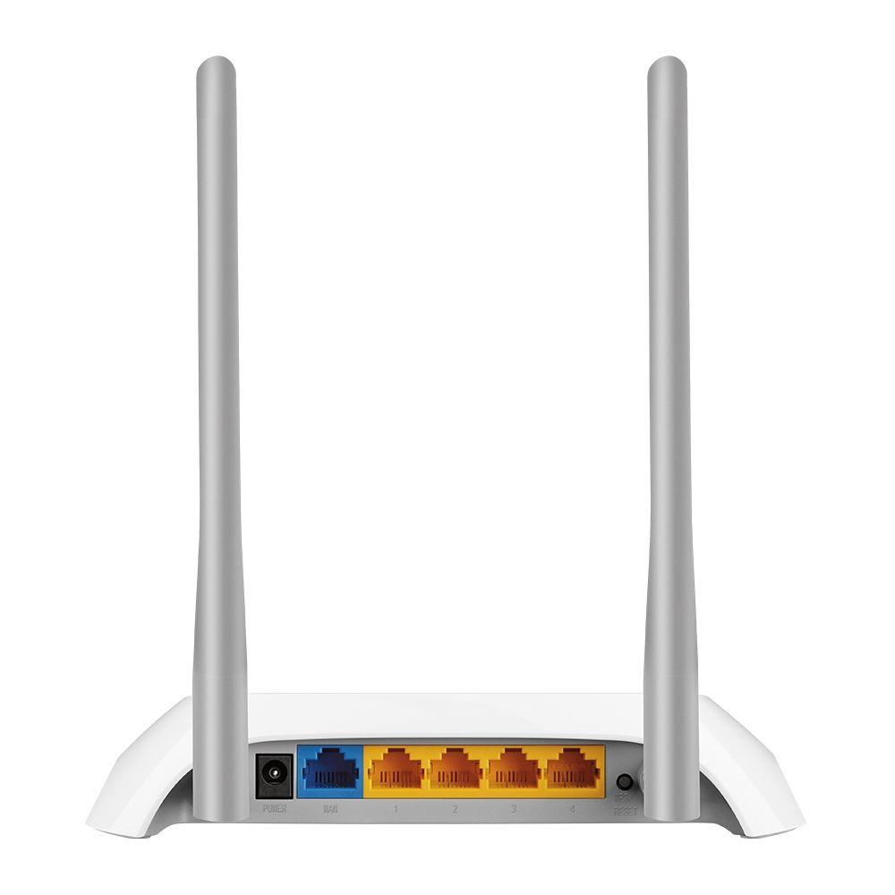 Router TP-LINK TL-WR840N (Wi-Fi 4 - 300 Mbit/s - Banda única - Cinzento e Branco) — miniatura 2