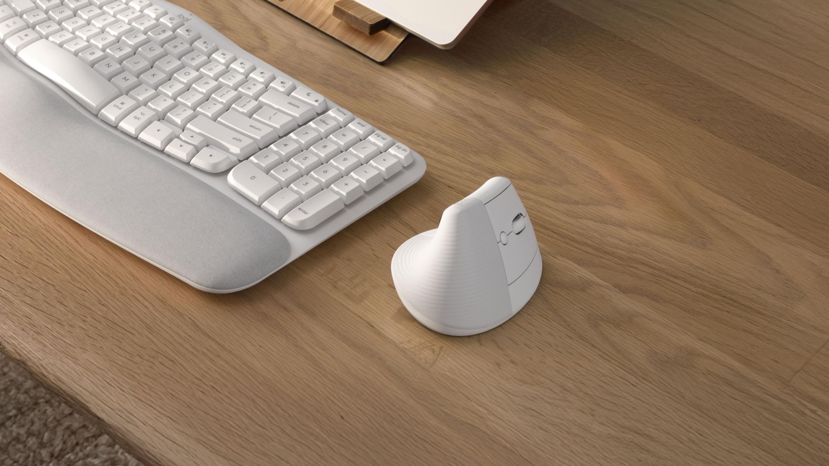 Rato LOGITECH Lift (Rato vertical ergonómico - 4000 DPI - Ótico - Branco) — miniatura 10