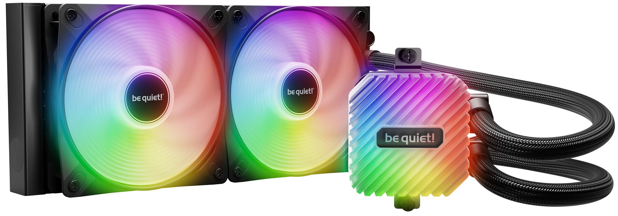 Refrigeração Líquida All-in-One BE QUIET! Light Loop 240mm (120 mm - 2 ventoinhas - 2100 RPM - Preto)