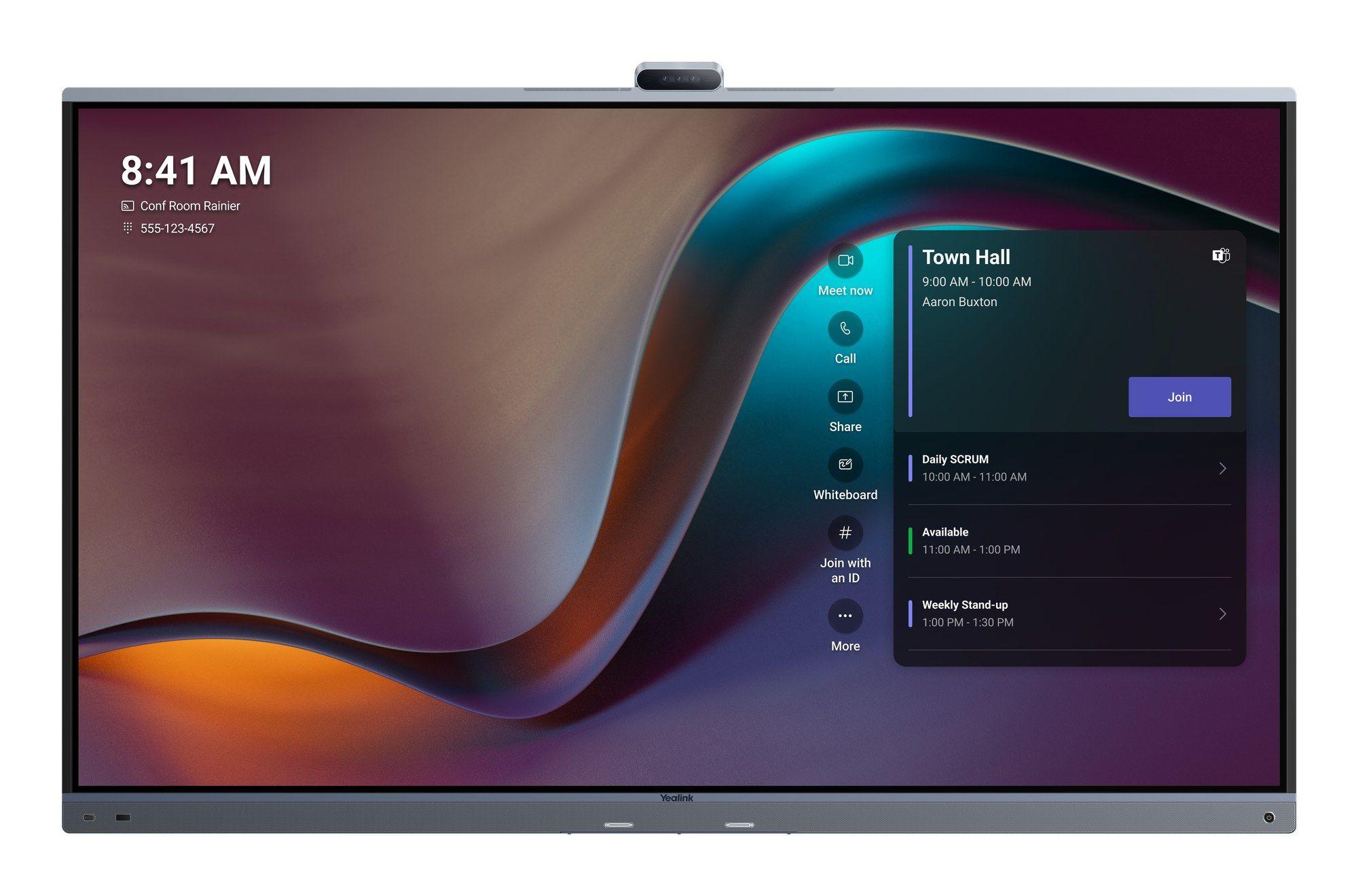Quadro Interativo YEALINK MeetingBoard 86 Pro-A02 (86" - 4K - Preto)