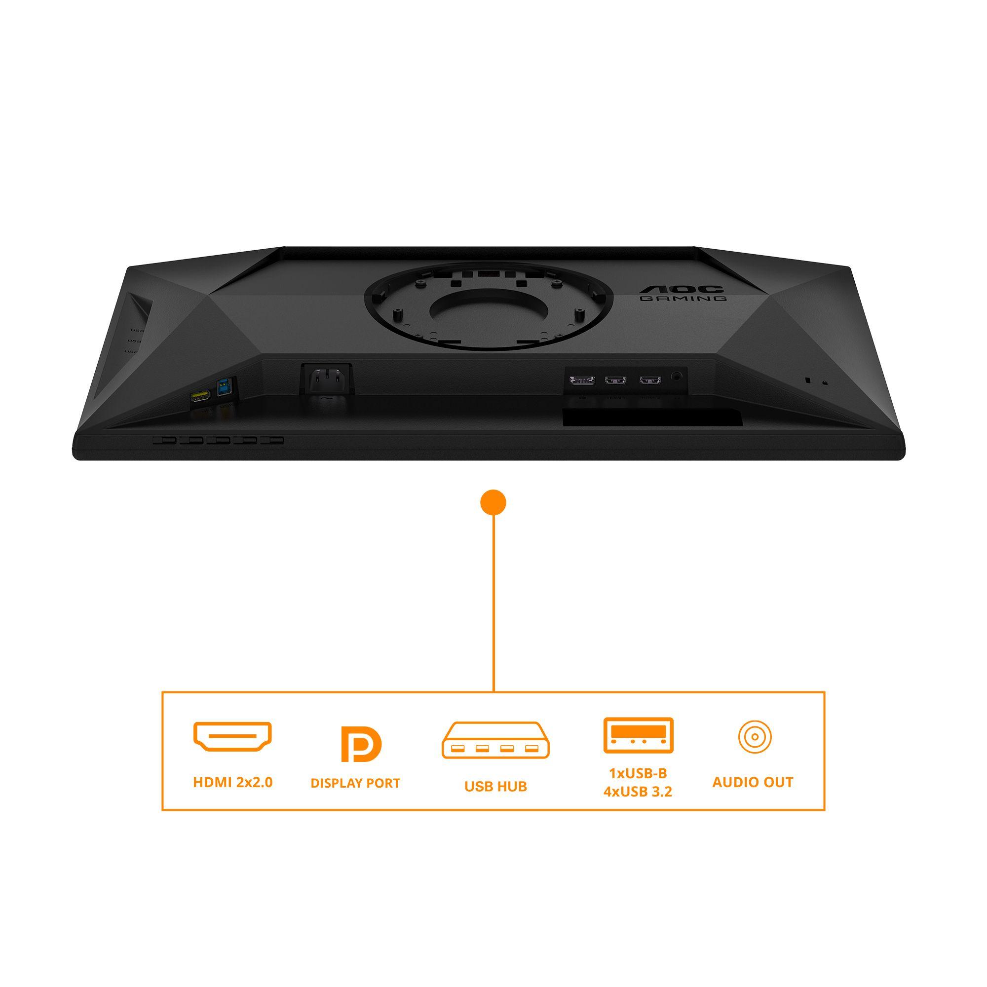 Monitor AOC 25G4SXU (24,5" - Fast IPS - 310 Hz - Preto e Cinzento) — miniatura 3