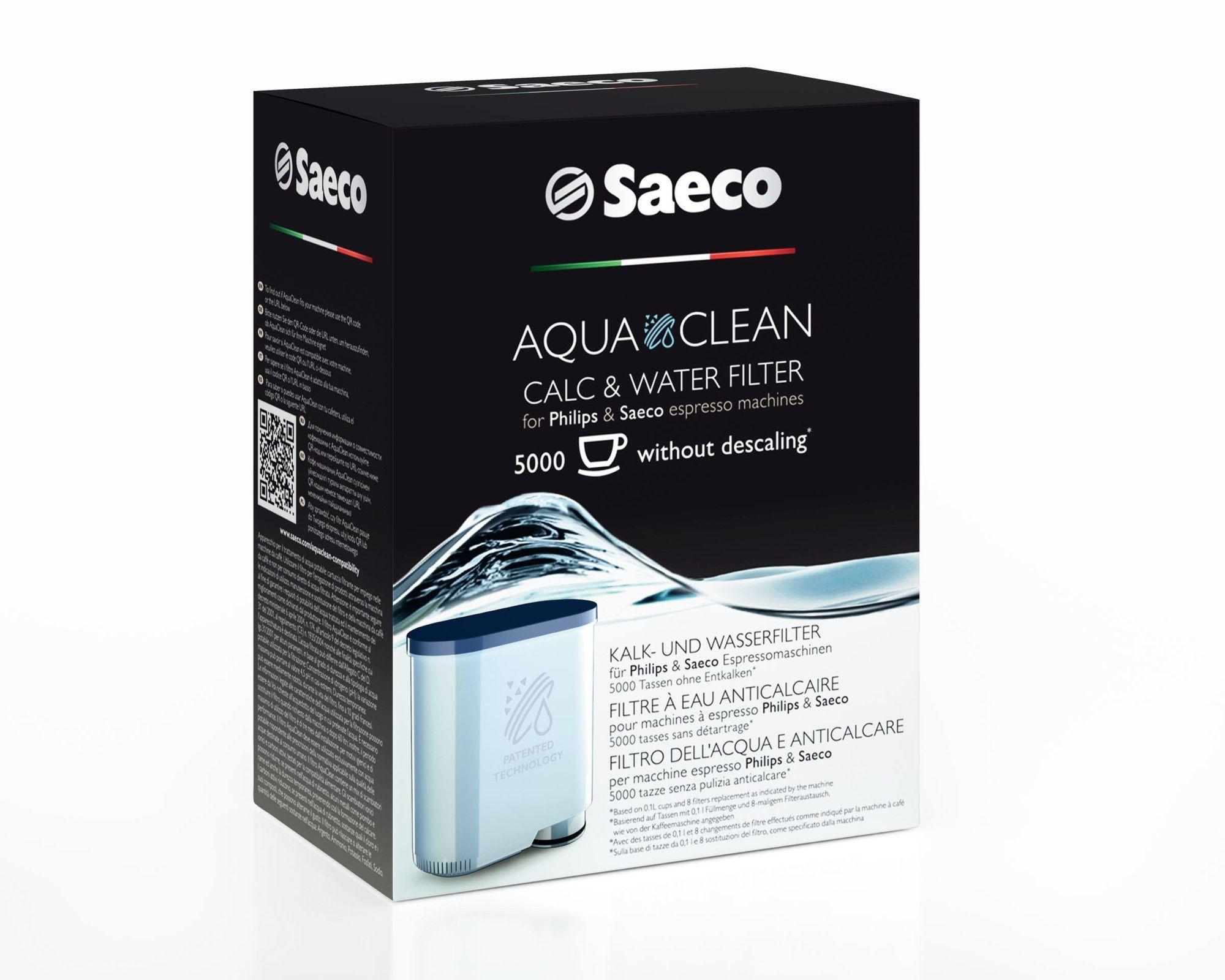 Filtro de Água Anticalcário SAECO CA6903/00 (Altura 8,7 cm - Preto e Prateado), miniatura 2