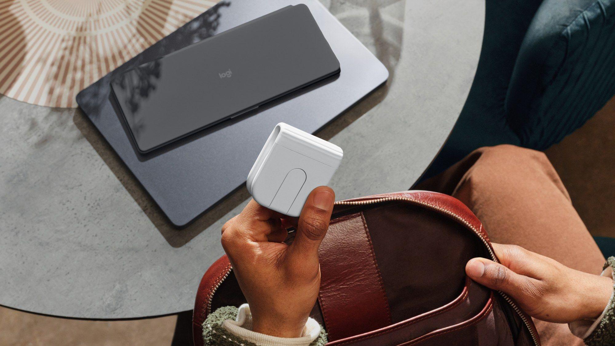 Rato LOGITECH Mobi Fold (Ambidestro - 4000 DPI - Ótico - Branco) — miniatura 10