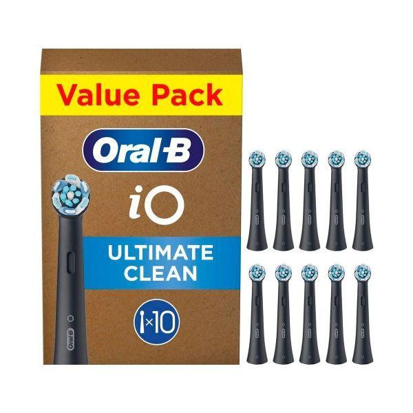 Cabeças de Escova de Dentes Elétrica ORAL-B iO Ultimate Clean (Preto)